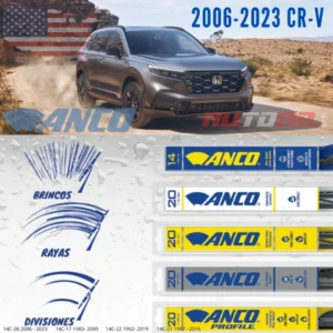 Plumilla convencional limpia parabrisa Honda